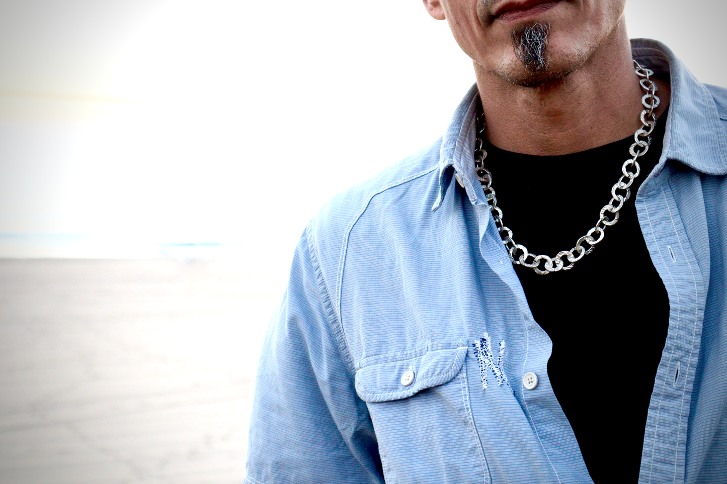 The Raw Silver Necklace
