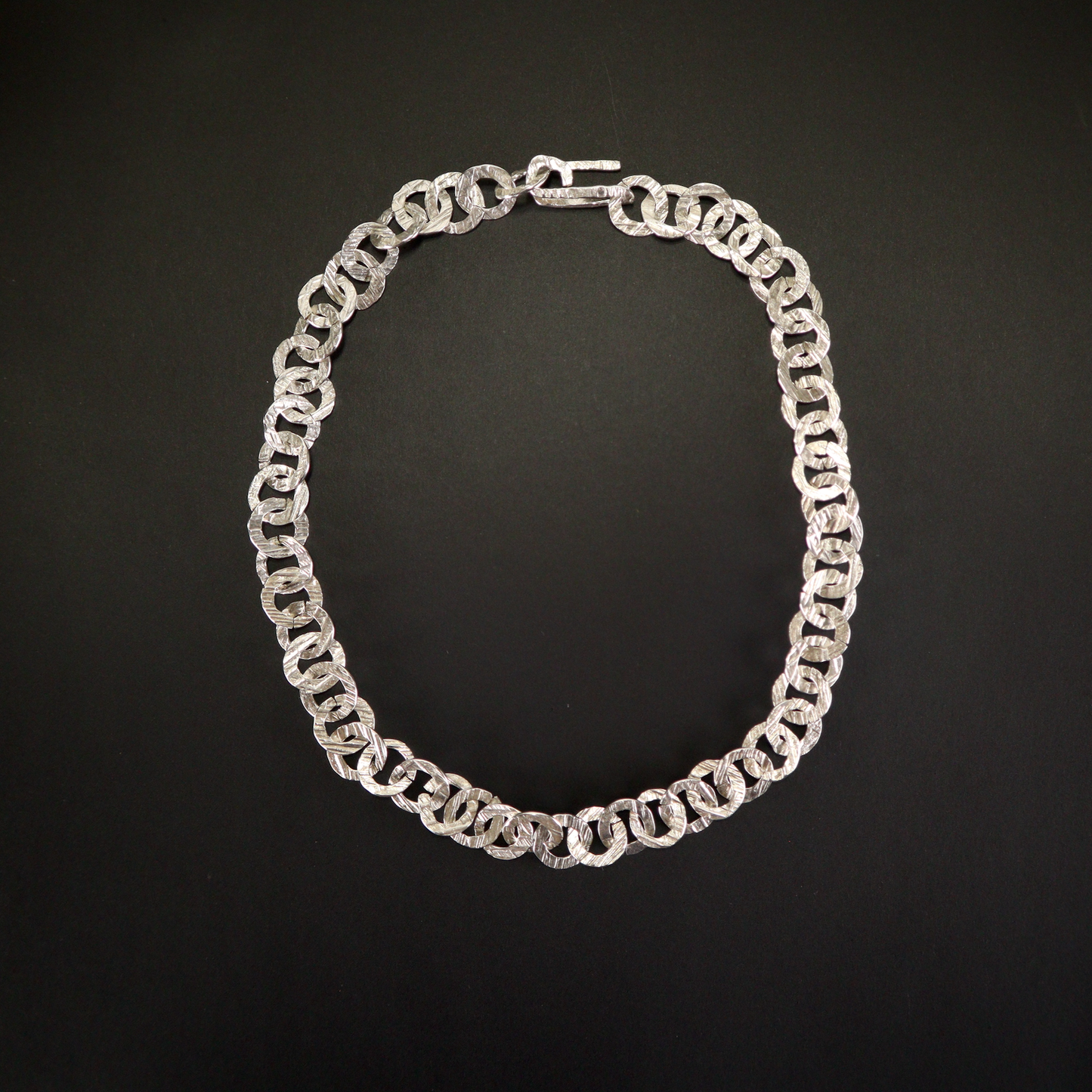 The Raw Silver Necklace