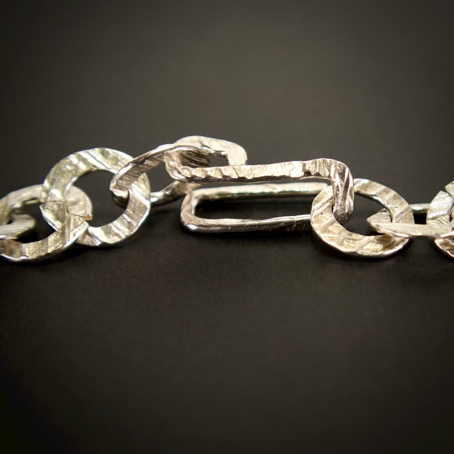 The Raw Silver Necklace