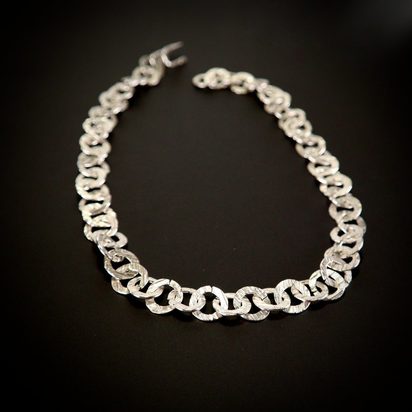 The Raw Silver Necklace